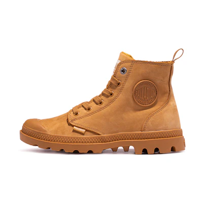 (W) Palladium Pampa Hi Zip NBK 'Amber Yellow'