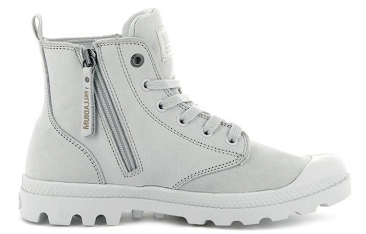 (W) Palladium Pampa Hi Zip NBK 'Grey White' 圖 2