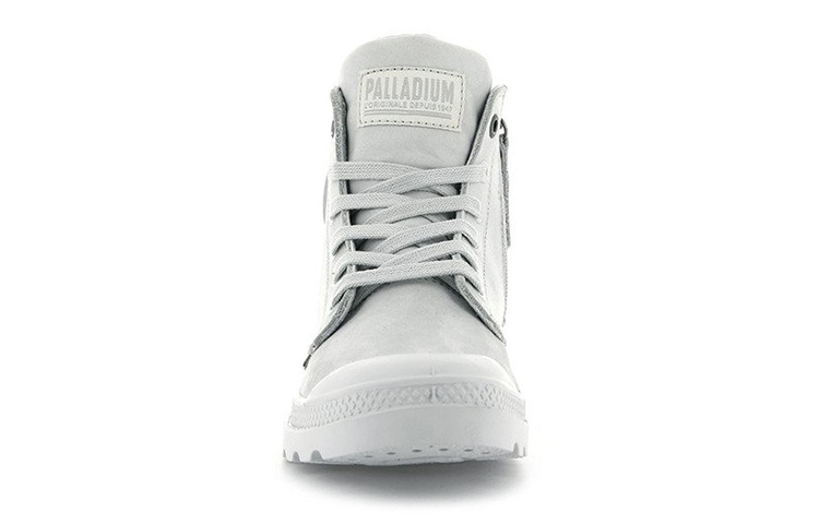 (W) Palladium Pampa Hi Zip NBK 'Grey White' 圖 3