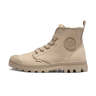(W) Palladium Pampa Hi Zip Nbk 'Warm Sand'
