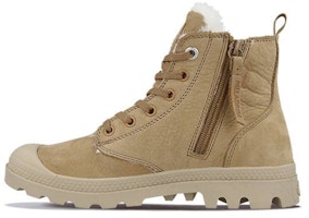 (Women) Palladium Pampa Hi Zip WL 'Light Brown' 95982-252-M (Women) Palladium Pampa Hi Zip WL 'Light Brown' 95982-252-M