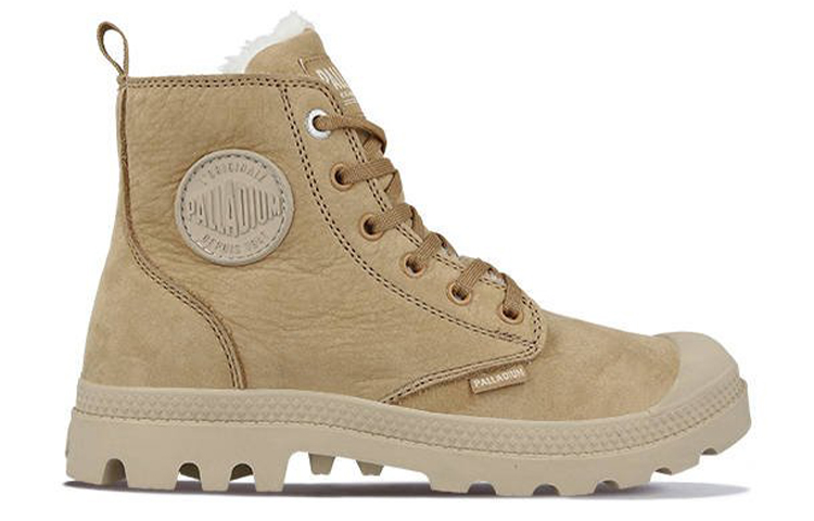 Order Palladium Pampa Hi Zip Wl 耐磨防滑 高筒休閒戶外靴 女款 淺棕色