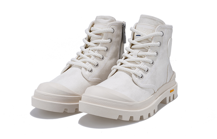 (W) Palladium Pampa High 'Vintage Wash Dove Grey' 圖 2