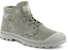 (W) Palladium Pampa Lo Cuff Lea 'Kelabu Kasual Tinggi-Atas' 95561-044-M