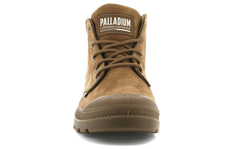 Shop (Women) Palladium Pampa Lo Cuff Leather 'Brown Outdoor' 95561-257-M
