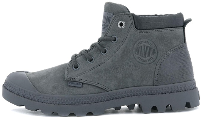 (Women) Palladium Pampa Lo Cuff Leather 'Cement Grey' 95561-054-M Buy (Women) Palladium Pampa Lo Cuff Leather 'Cement Grey' 95561-054-M