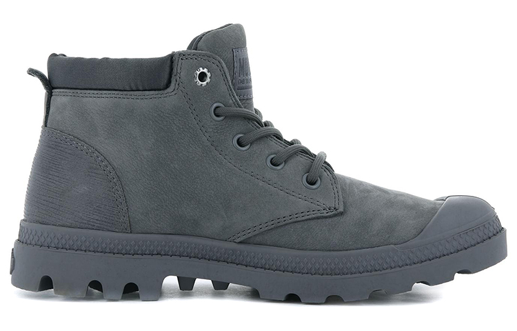 Order (W) Palladium Pampa Lo Cuff Kulit 'Cement Grey' 95561-054-M