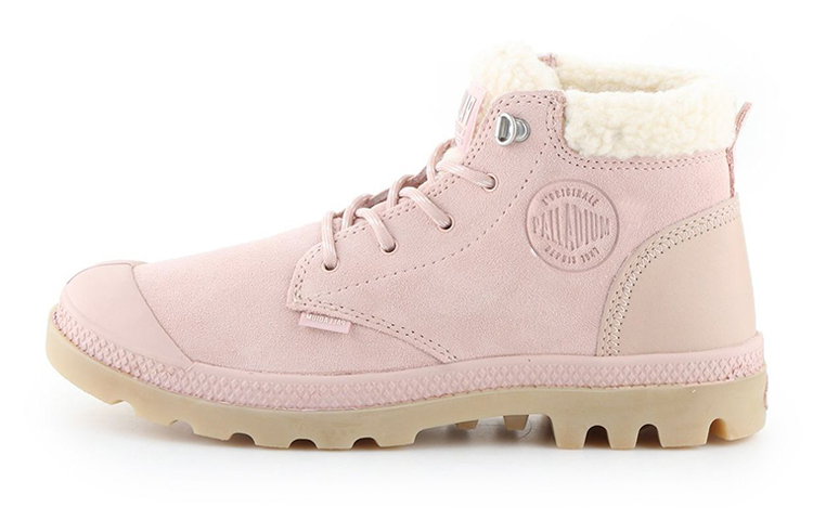 (Women) Palladium Pampa Lo WT 'Light Pink Fur' 96467-612-M