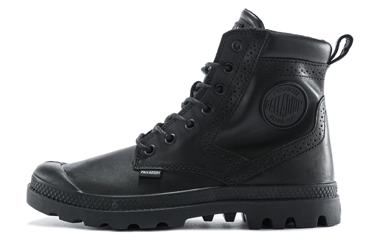 (Women) Palladium Pampa London Lth 'Versatile Comfort High-Top Black' 96848-008-M