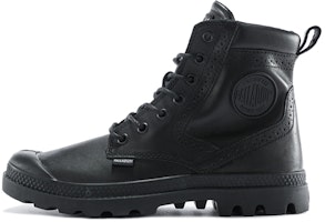 (Women) Palladium Pampa London Lth 'Versatile Comfort High-Top Black' 96848-008-M (Women) Palladium Pampa London Lth 'Versatile Comfort High-Top Black' 96848-008-M