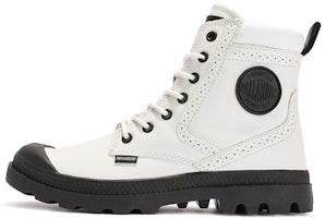 (Women) Palladium Pampa London Lth 'White' 96848-100-M (Women) Palladium Pampa London Lth 'White' 96848-100-M