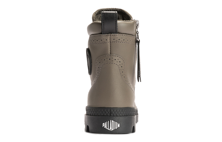 Shop (W) Palladium Pampa London Cuero Alto 'Marrón Oscuro' 96848-213-M