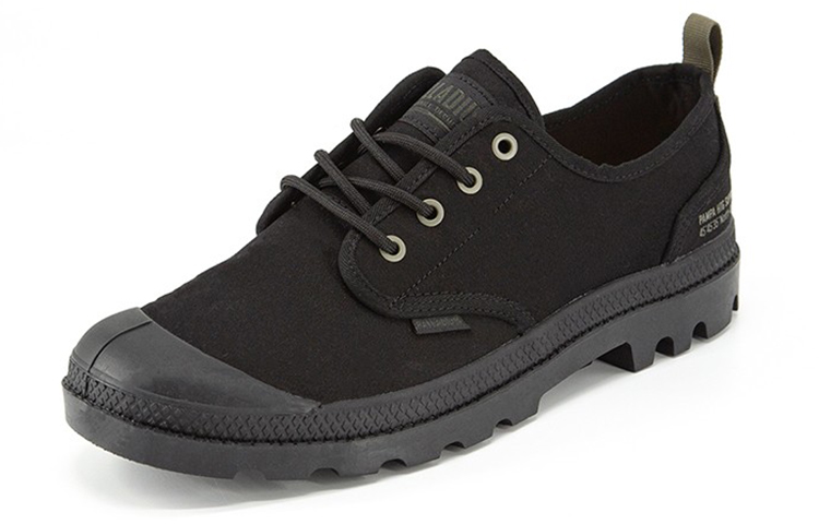(W) Palladium Pampa OX HTG Supply 'Tide Low-Top Black Canvas' 圖 3