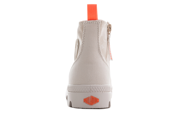 Lookbook (W) Palladium Pampa Zip ''Nevada Casual Hoge Canvas Schoenen - Beige'' 96699-978-M