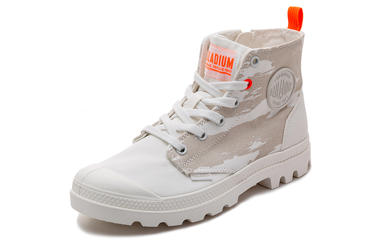 (W) Palladium Pampa Zip 'Nevada High-Top White Canvas' 圖 2