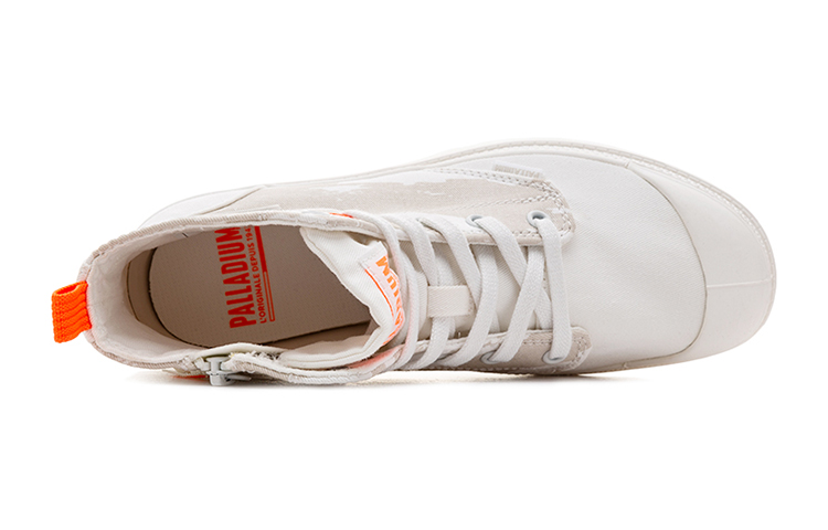 (W) Palladium Pampa Zip 'Nevada High-Top White Canvas' 圖 4