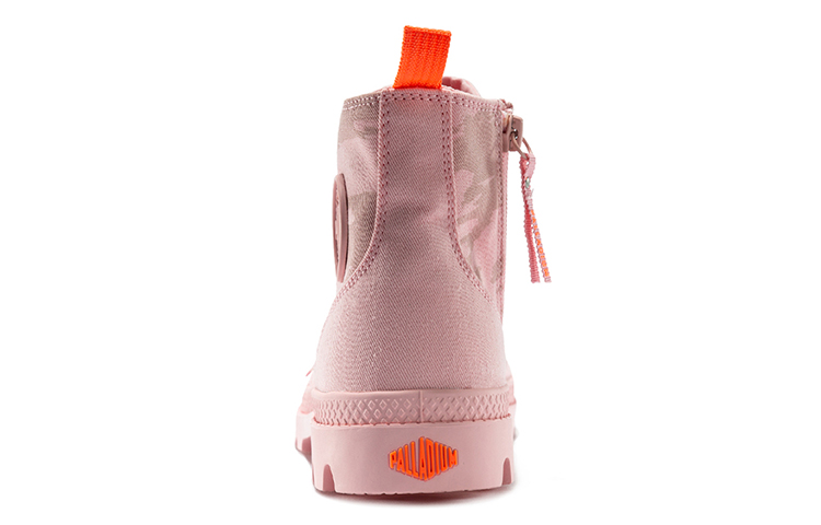 Lookbook (W) Palladium Pampa Zip High-Top Canvas ''Rosa Chiaro Nevada'' 96699-966-M
