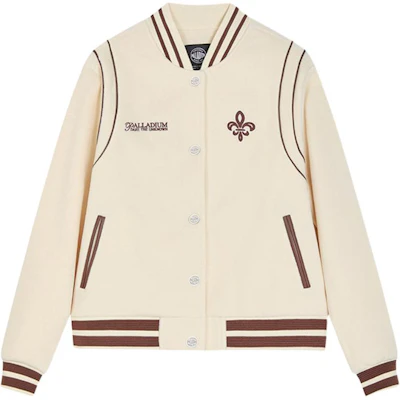 (Women) Palladium Retro Colorblock Baseball Jacket Sportswear 1911948-VANILLAICE Buy (Women) Palladium Retro Colorblock Baseball Jacket Sportswear 1911948-VANILLAICE