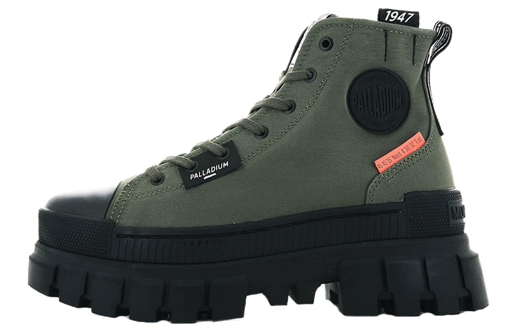 (W) Palladium Revolt Hi Tx 'Military Green Star'