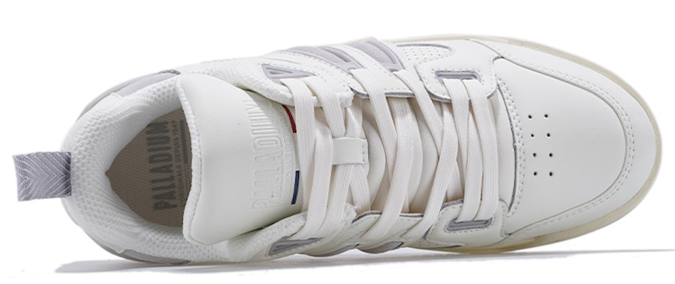 (W) Palladium Skate Low Top 'Putih Kelabu' 'Masa Mesin Klasik Retro' 98984-196-M Shop (W) Palladium Skate Low Top 'Putih Kelabu' 'Masa Mesin Klasik Retro' 98984-196-M