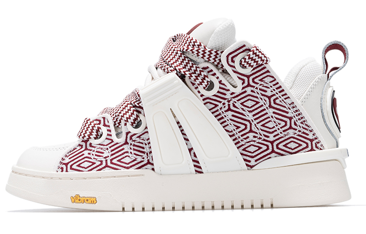 (W) Palladium Skate Thin 'Burgundy White'