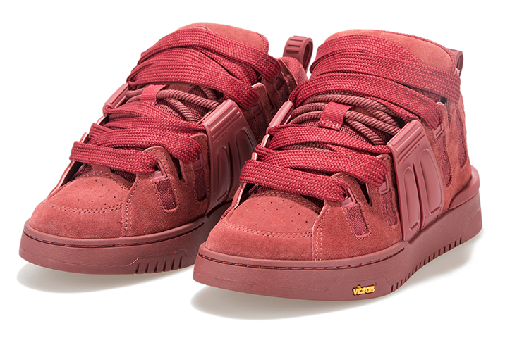 Order 帕拉丁新年版女款红色低帮滑板鞋