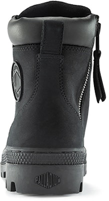 (W) Palladium Smiley Sepatu Boot Tinggi 'Black Martin' 96868-008-M Lookbook (W) Palladium Smiley Sepatu Boot Tinggi 'Black Martin' 96868-008-M