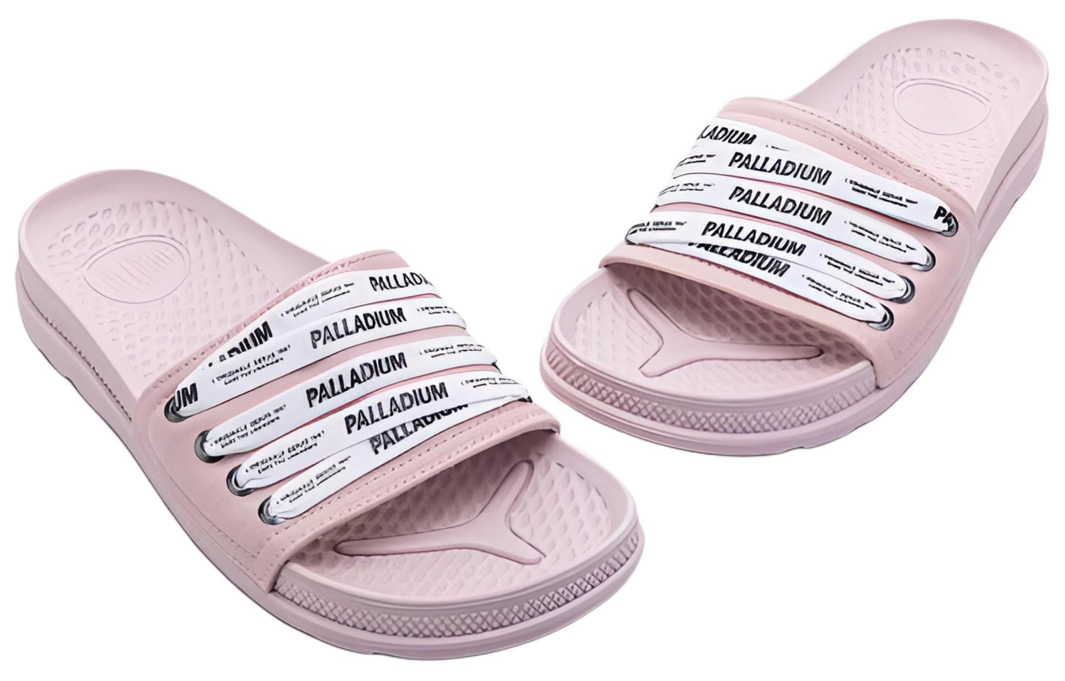 (W) Palladium Solea Slide Lace 'Light Pink' 圖 5