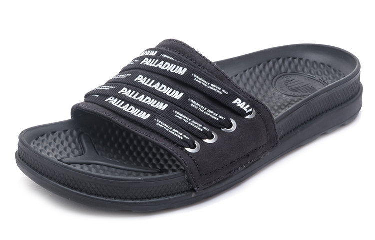 Order (Women) Palladium Solea Slide Lace 'Outdoor Trendy Sport Black' 96280-008-M