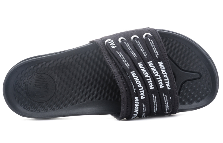 Lookbook (W) Palladium Solea Slide Lace 'Deporte Exterior Moderno Negro' 96280-008-M