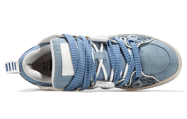 Lookbook (W) Palladium SpongeBob SquarePants x Pallablast Low 'Retro Roti Biru Putih' 98645-430-M