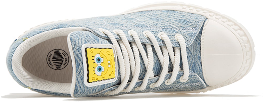 (Women) Palladium SPONGEBOB SQUAREPANTS x Pampa Oxford 'Blue White' 98805-401-M Order (Women) Palladium SPONGEBOB SQUAREPANTS x Pampa Oxford 'Blue White' 98805-401-M