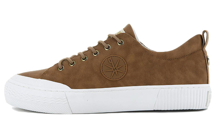 (Women) Palladium Studio 02 'Brown White' 97606-284-M