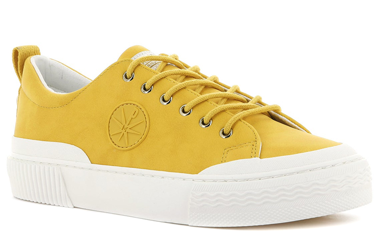 Lookbook (W) 팔라디움 스튜디오 02 옐로우 화이트 (Palladium Studio 02 Yellow White) 97606-701-M