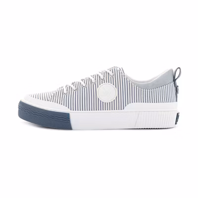 (W) Palladium Studio 02 Txt 'Blue and White Stripes'