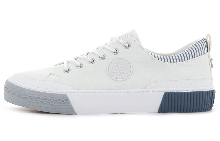 (W) Palladium Studio 02 Txt Low 'White Blue'