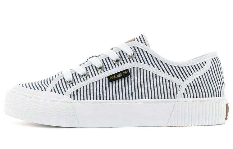 (Women) Palladium Studio 04 TXT Low 'White & Blue Stripe' 97641-472-M