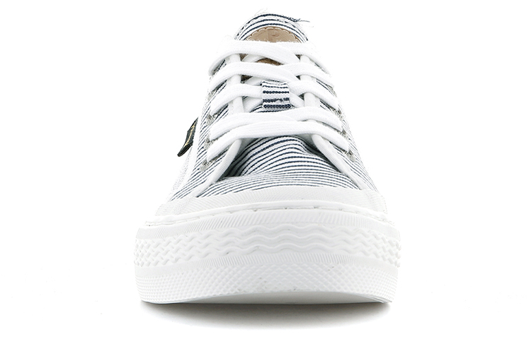 Shop (W) Palladium Studio 04 TXT Low 'Putih & Garis Biru' Sneakers 97641-472-M