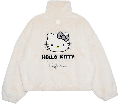 (W) PALLADIUM x Hello Kitty 粉色絨毛外套甜美酷炫刺繡款 199817 Order (W) PALLADIUM x Hello Kitty 粉色絨毛外套甜美酷炫刺繡款 199817