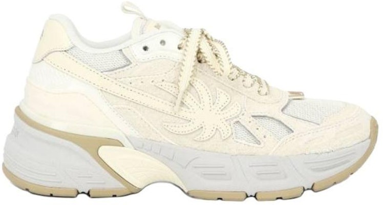 PALM ANGELS 皮革 時尚百搭 生活休閒鞋 女款 米色 Order PALM ANGELS 皮革 時尚百搭 生活休閒鞋 女款 米色