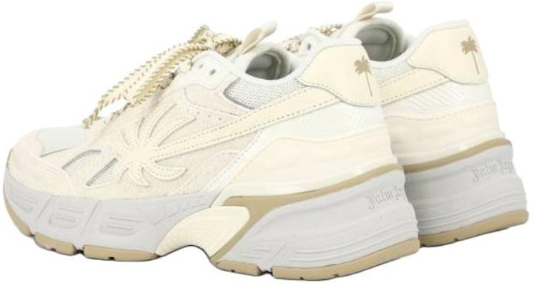 PALM ANGELS 皮革 時尚百搭 生活休閒鞋 女款 米色 Purchase PALM ANGELS 皮革 時尚百搭 生活休閒鞋 女款 米色