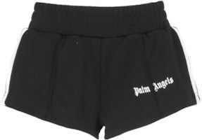 (Women) Palm Angels Black Logo Print Casual Shorts. PWCB003C99FAB001TRACK1001 (Women) Palm Angels Black Logo Print Casual Shorts. PWCB003C99FAB001TRACK1001