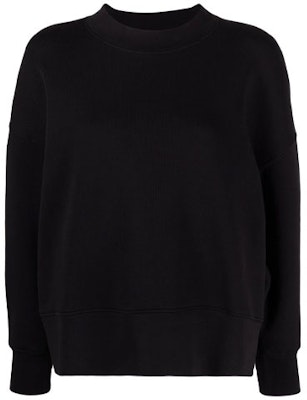 (Women) PALM ANGELS Logo Print Long Sleeve Sweatshirt Black. PWBA017C99FLE0011001 Order (Women) PALM ANGELS Logo Print Long Sleeve Sweatshirt Black. PWBA017C99FLE0011001