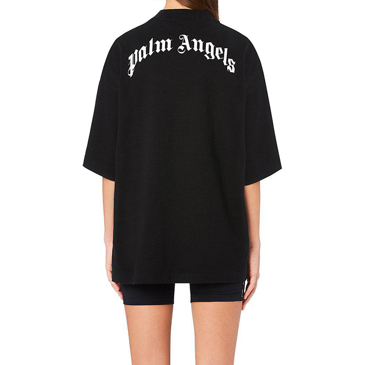Purchase (Women) Palm Angels Bear Graphic Logo Tee Black PWAA017S20JER0011060