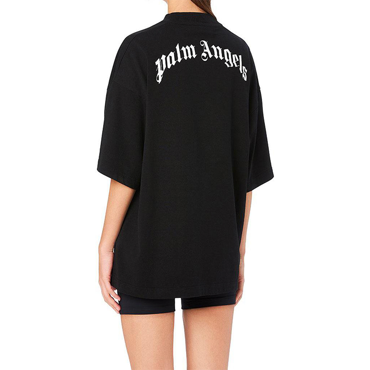 Sizing (Women) Palm Angels Bear Graphic Logo Tee Black PWAA017S20JER0011060