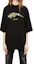 Purchase (W) 팜엔젤스 크로커다일 프린트 오버사이즈 블랙 티셔츠 PWAA017F20JER0051055