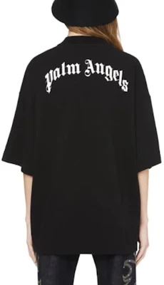 (W) 팜엔젤스 크로커다일 프린트 오버사이즈 블랙 티셔츠 PWAA017F20JER0051055 Details for (W) 팜엔젤스 크로커다일 프린트 오버사이즈 블랙 티셔츠 PWAA017F20JER0051055