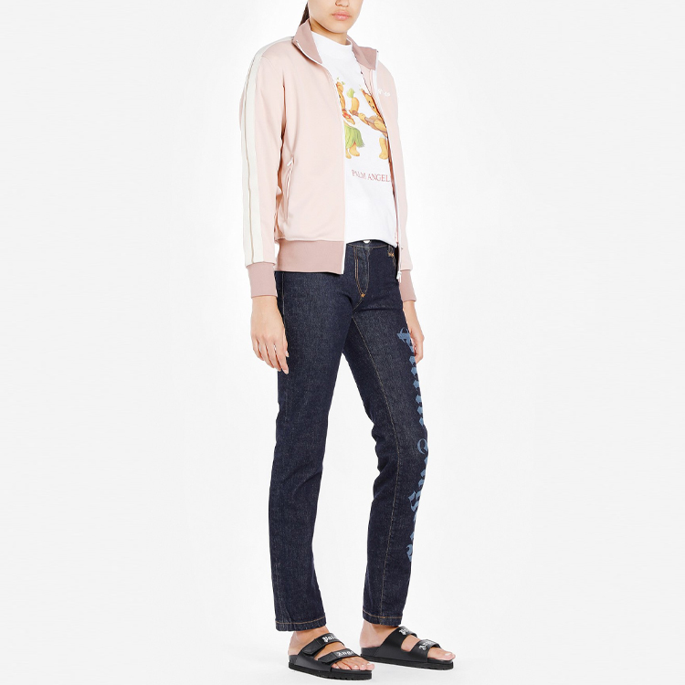 (Women) Palm Angels Dancing Bear Print White Short Sleeve T-Shirt PWAA017S20JER0070160 圖 7