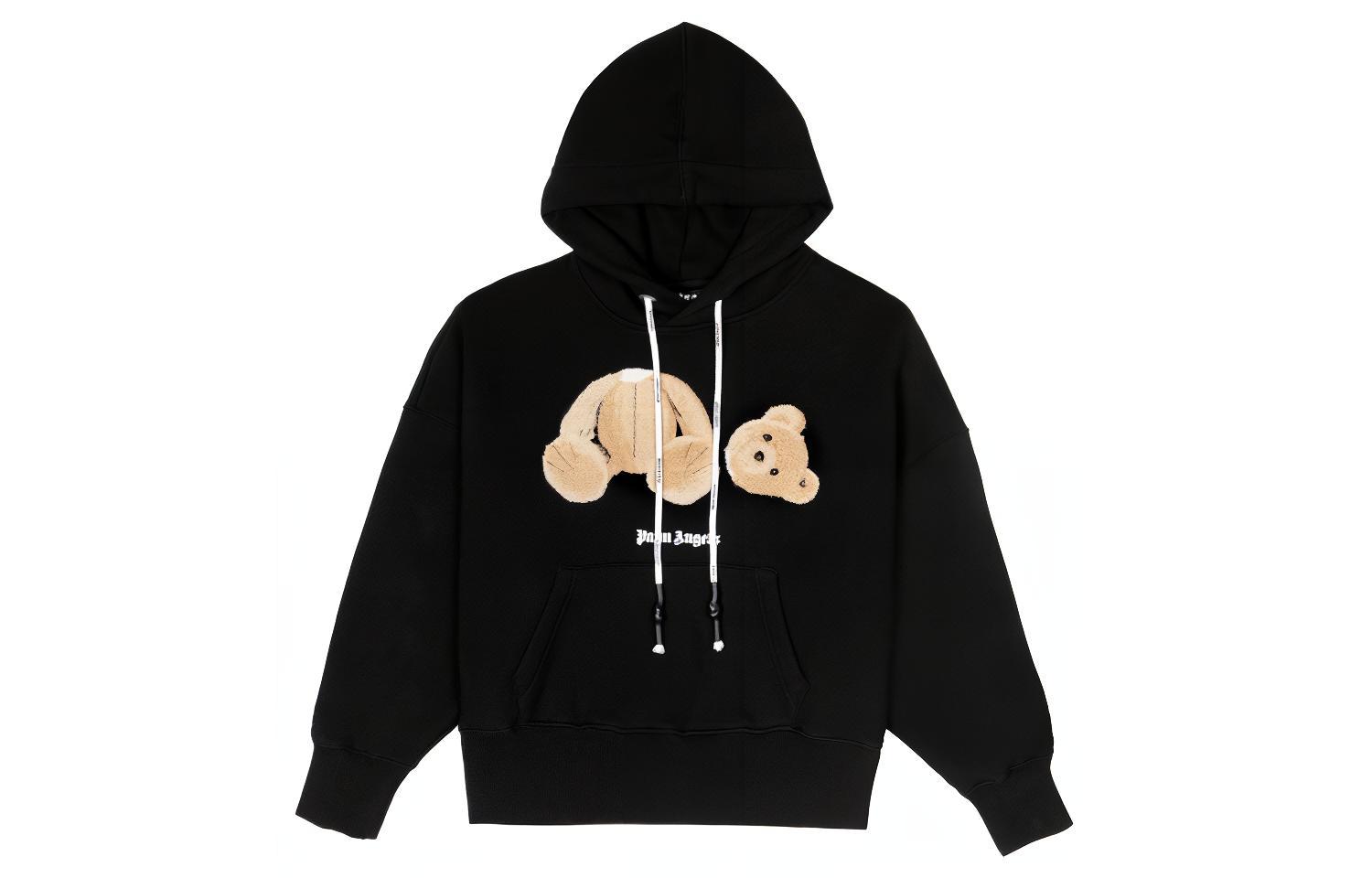 (Women) PALM ANGELS Decapitated Bear Hoodie Black PWBB023F20FLE0031060 圖 2