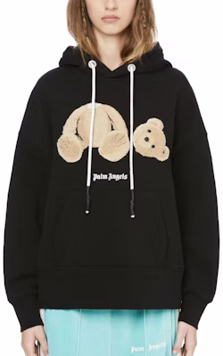 (W) PALM ANGELS 斷頭熊連帽衫 黑色 PWBB023F20FLE0031060 Shop (W) PALM ANGELS 斷頭熊連帽衫 黑色 PWBB023F20FLE0031060